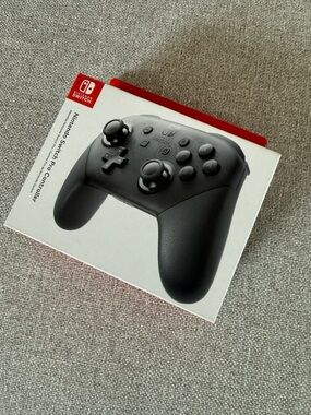Nintendo Black Pro Controller with Textured Grips